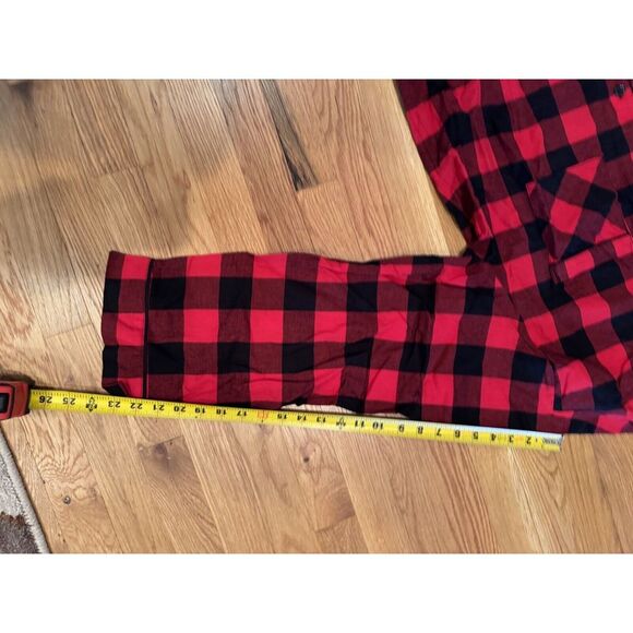 Men's Big & Tall Size 2XL Red Buffalo Check Flannel Pajama Set - Wondershop™ NEW - Picture 5 of 16